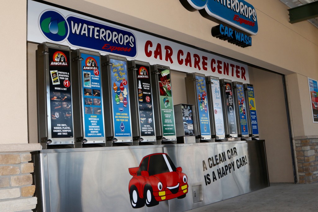 Waterdrops Express Car Wash Vending Machine