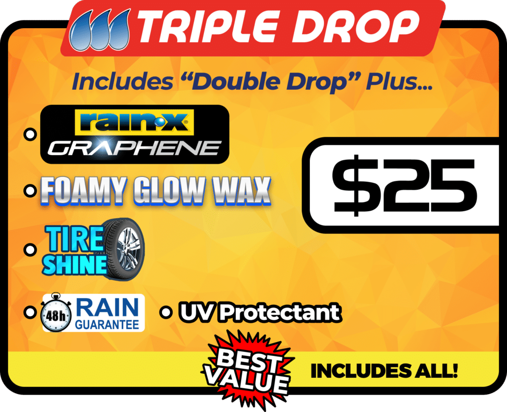 Triple Drop Single Wash